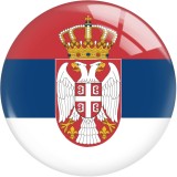 20MM FIFA World CUP Soccer Football flag  glass snap button charms