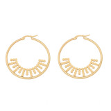 Stainless steel Love Butterfly Cross Flower earrings