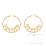 Stainless steel Love Butterfly Cross Flower earrings