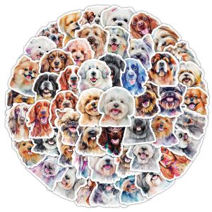 50 Cute INS  Colorful Dog Graffiti Stickers, Computer Laptop Handnet Stickers, Water Cup DIY Decorative Stickers, Waterproof Stickers