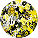 50 American band stickers, luggage, water cup, computer decoration stickers, laptop waterproof stickers