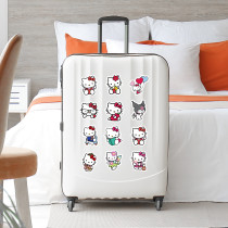 50 sheets of San Li Ou graffiti stickers, cute cartoon stickers, waterproof creative DIY computer phone stickers, waterproof stickers
