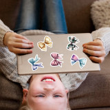 50 Butterfly Graffiti Stickers Pack Computer Water Cup Notebook Decoration Waterproof Stickers