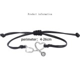 Nurse's electrocardiogram woven bracelet stethoscope Teacher's Day greetings, blessings, gifts, college style jewelry