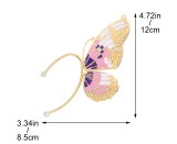 Elf Water Diamond Wings Butterfly Ear Clip Ear Hanger