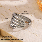 Stainless steel  ring  Gifts for Mom