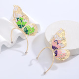 Elf Water Diamond Wings Butterfly Ear Clip Ear Hanger