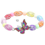 Colorful Beaded Children's Bracelet Cute Colorful Butterfly Bracelet Kindergarten Birthday Gift