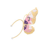 Elf Water Diamond Wings Butterfly Ear Clip Ear Hanger