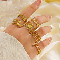 Stainless steel  ring  Gifts for Mom