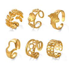 Stainless steel love ring  Gifts for Mom