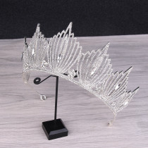 Alloy Crystal Crown Wedding Ball Party Bridal Crown