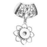 Hot Fashion Hollow stars scarf pendant Flower Snowflake Leaf pendant for Scarves scarf fit 18MM snap buttons wholesale