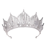 Alloy Crystal Crown Wedding Ball Party Bridal Crown