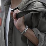 Alloy imitation handmade woven bracelet