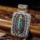 Taiyin Wanfo Chaozong Turquoise Rotating Bead Pendant