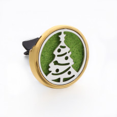 Stainless steel Alloy hollow car bracket car aromatherapy air outlet clip car aromatherapy clip perfume dispenser