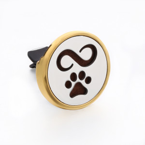 Stainless steel Alloy hollow car bracket car aromatherapy air outlet clip car aromatherapy clip perfume dispenser