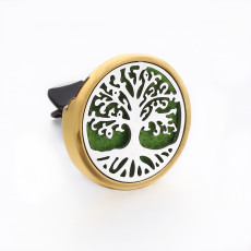 Stainless steel Alloy hollow car bracket car aromatherapy air outlet clip car aromatherapy clip perfume dispenser