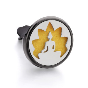 Stainless steel Alloy hollow car bracket car aromatherapy air outlet clip car aromatherapy clip perfume dispenser