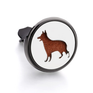 Stainless steel Alloy hollow car bracket car aromatherapy air outlet clip car aromatherapy clip perfume dispenser