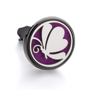 Stainless steel Alloy hollow car bracket car aromatherapy air outlet clip car aromatherapy clip perfume dispenser