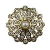 23MM Metal pearl snap button charms