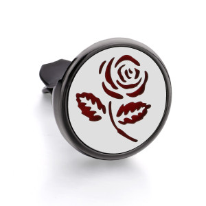 Stainless steel Alloy hollow car bracket car aromatherapy air outlet clip car aromatherapy clip perfume dispenser