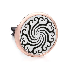 Stainless steel Alloy hollow car bracket car aromatherapy air outlet clip car aromatherapy clip perfume dispenser