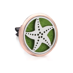 Stainless steel Alloy hollow car bracket car aromatherapy air outlet clip car aromatherapy clip perfume dispenser