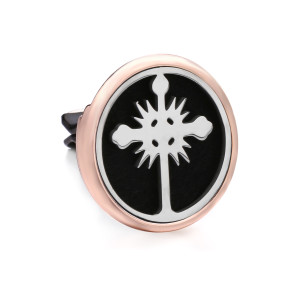 Stainless steel Alloy hollow car bracket car aromatherapy air outlet clip car aromatherapy clip perfume dispenser