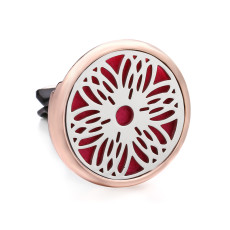 Stainless steel Alloy hollow car bracket car aromatherapy air outlet clip car aromatherapy clip perfume dispenser