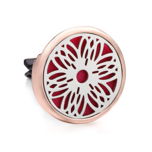 Stainless steel Alloy hollow car bracket car aromatherapy air outlet clip car aromatherapy clip perfume dispenser