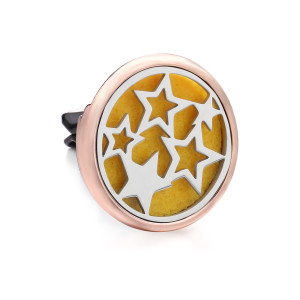 Stainless steel Alloy hollow car bracket car aromatherapy air outlet clip car aromatherapy clip perfume dispenser