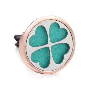 Stainless steel Alloy hollow car bracket car aromatherapy air outlet clip car aromatherapy clip perfume dispenser