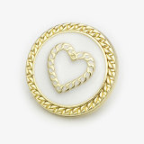 20MM Love  snap button charms