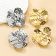 Alloy flower  earrings