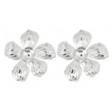 Alloy flower  earrings