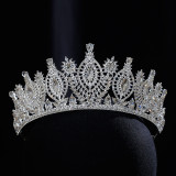 Alloy Crystal Crown Wedding Ball Party Bridal Crown