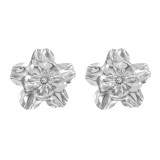 Alloy flower  earrings