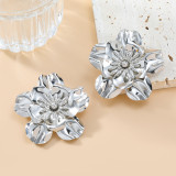 Alloy flower  earrings