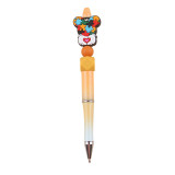 Autistic child  Cartoon pattern cute Silicone Beads Colored Plastic Beads Writing Neutral Pen