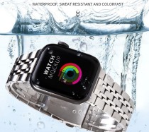 Suitable for Apple Watch Straps with Metal Stainless Steel  (excluding dial)