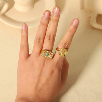 Stainless Steel Devil's Eye Ring