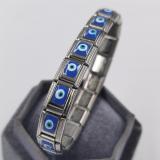 Stainless Steel Devil's Eye Bracelet