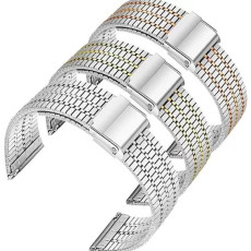 Suitable for Huawei Samsung interface 22mm stainless steel strap (excluding dial)