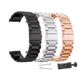 Suitable for Huawei Samsung interface 20mm stainless steel strap (excluding dial)
