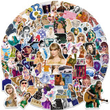 200 Taylor Graffiti Stickers Tour Album Water Cup Notebook Skateboard Waterproof Stickers