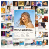 50 singer posters, Taylor Swift stickers, skateboard cups, decorative graffiti, waterproof stickers