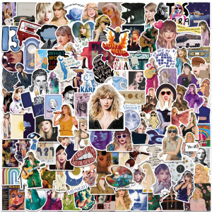 200 Taylor Graffiti Stickers Tour Album Water Cup Notebook Skateboard Waterproof Stickers